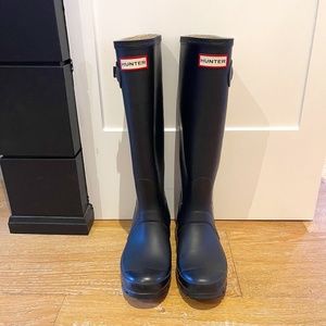 Hunter Original Tall Rain Boot Black